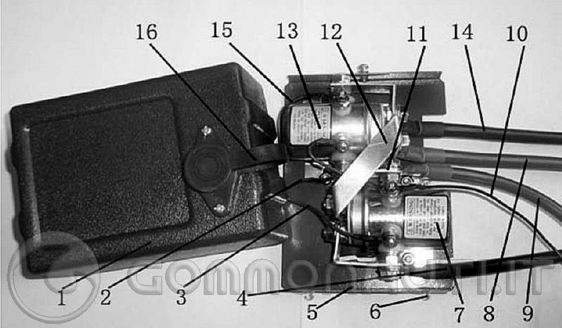 Schema verricello idraulico