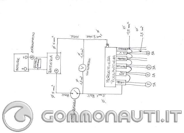 Schema elettrico evinrude 15 cv