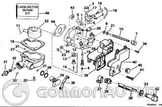 Carburatore johnson 4 cv