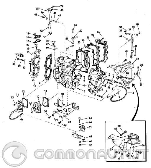 Schema elettrico evinrude