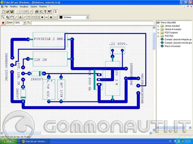 Schema elettrico johnson 737