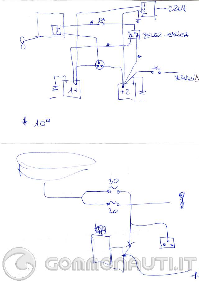Schema collegamento ta