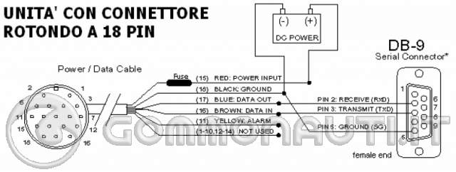 Schema elettrico trasduttore