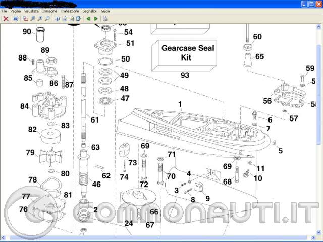 Schema elettrico evinrude 15 cv