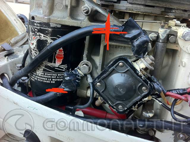 Schema elettrico evinrude 25