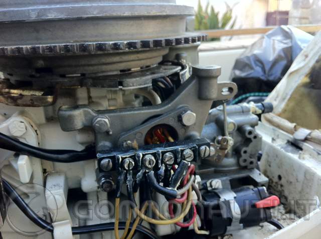 Schema elettrico evinrude 15 cv