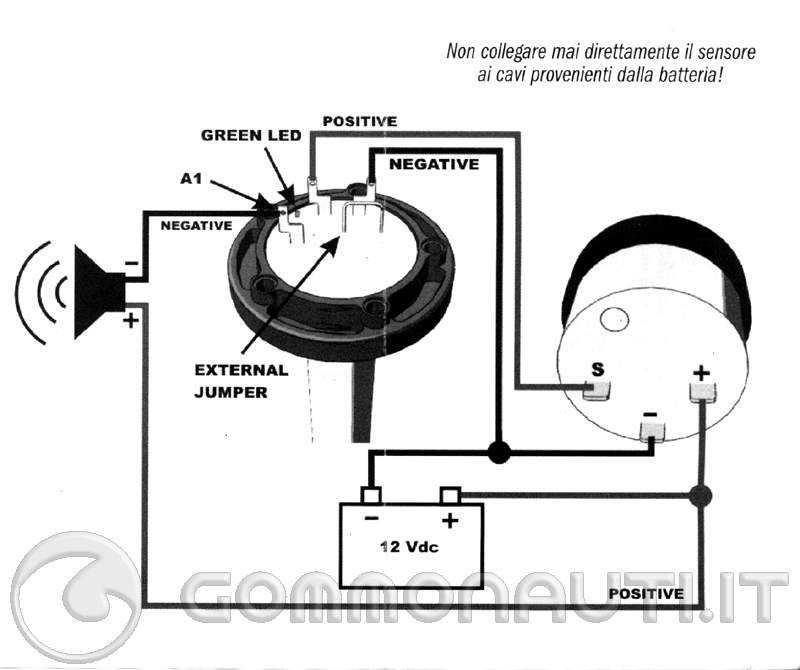 Schema alimentatore garmin