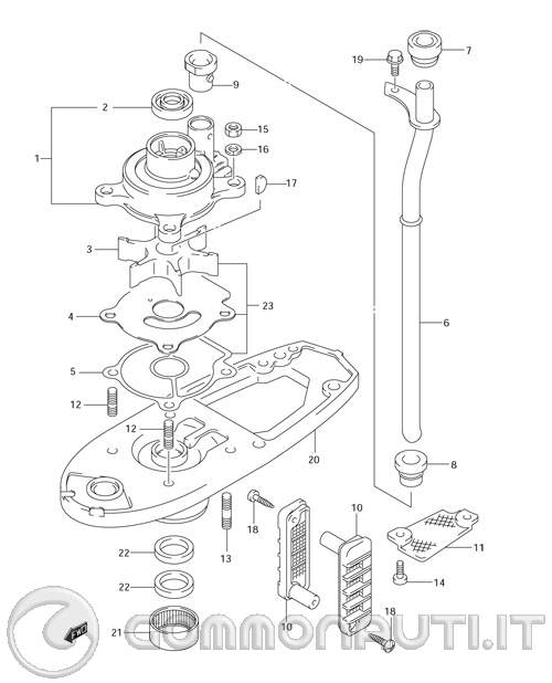 Schema elettrico suzuki df 40