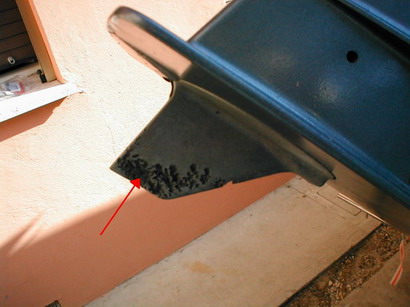 Foto 7: correttore d’assetto–anodo sacrificale