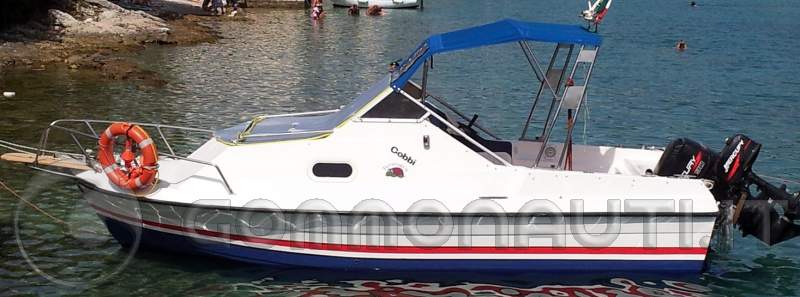 Barca Gobbi 599 mercury elpto 90 90 HP 2 tempi