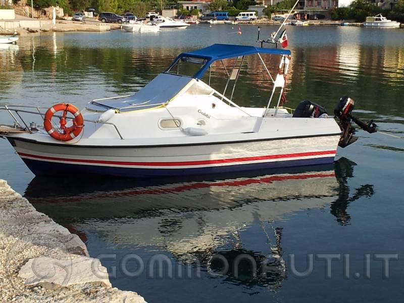 Barca Gobbi 599 mercury elpto 90 90 HP 2 tempi