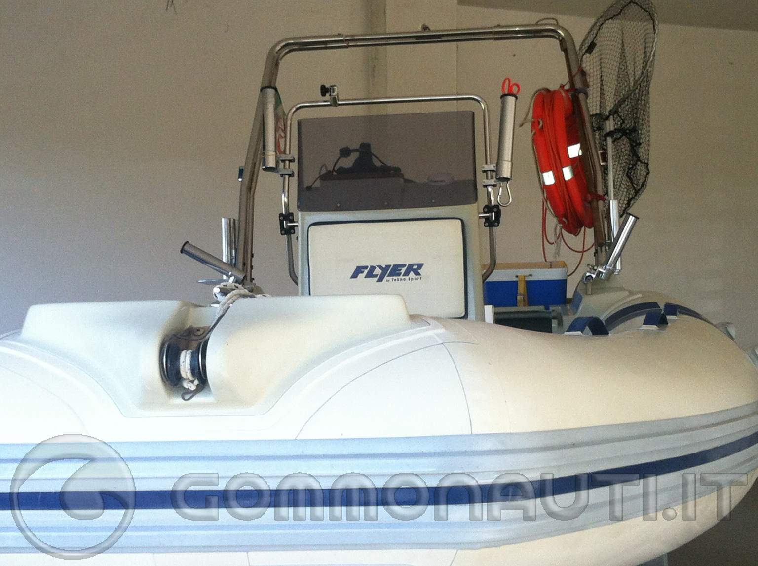 Gommone Flyer 484 Evinrude 90 rams 90 HP 2 tempi