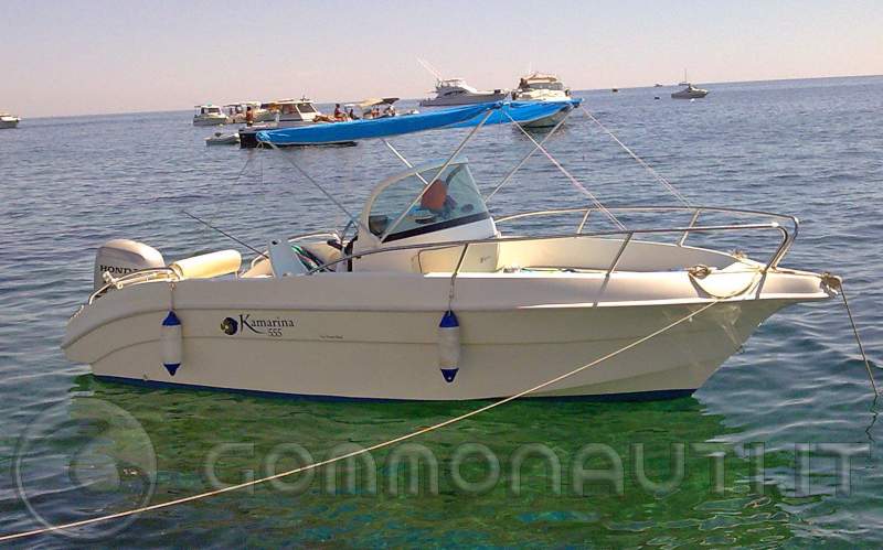 Barca Kamarina  555 Honda 90 V-Tec  HP 4 tempi