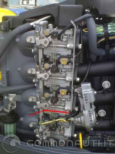 Yamaha F40CETL -  Carburatore che perde