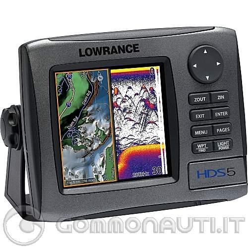 Vendesi Lowrance Hds5 con Cartografia Navionics PlatinumPlus 33p