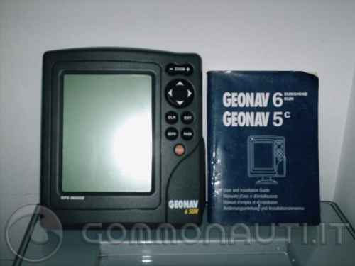 Vendo GPS cartografico Geonav 6 Sun 12 canali cartografico bianco e nero