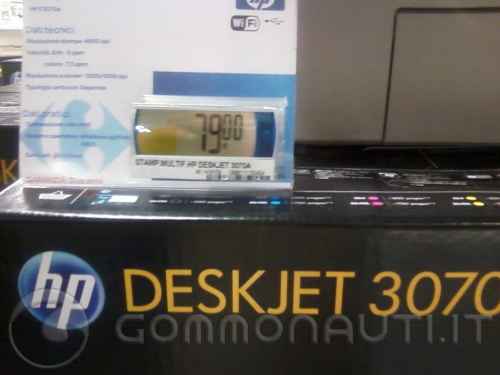 Vendo stampante scanner wifi  hp deskjet 3070a nuova