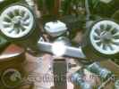 Costruzione dei rulli carrello in inox (foto)