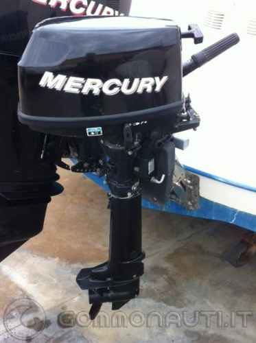 Vendesi Mercury fourstroke 6 CV 4 tempi gambo lungo