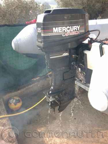 Vendesi motore fuoribordo mercury america 1993 2 tempi 25 cv