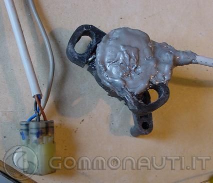 Riparazione sensore posizione TRIM YAMAHA 4t 50 HP