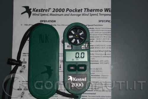 Vendo anemometro digitale Kestrel 2000 pocket