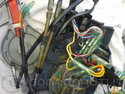 Dorado XS40/Yama F40cetl problema: Azionando trim il motore "tira" indietro e perde giri come andasse in protezione...