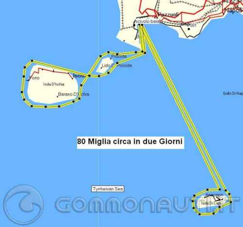 Fotoracconto Capri - Ischia - Procida con Gommone da 4,60 mt e Camper da BAIA (NA) - Arcipelago Campano