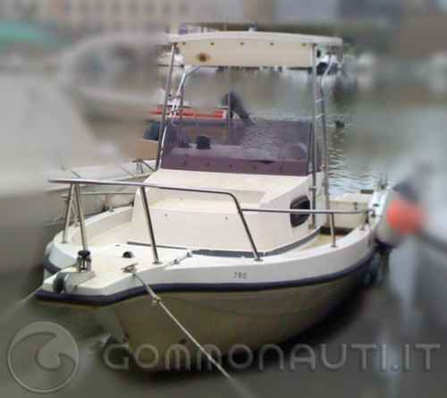 Vendesi barca cabinata modello SeaGull 600 1Fb Honda 75 Cv