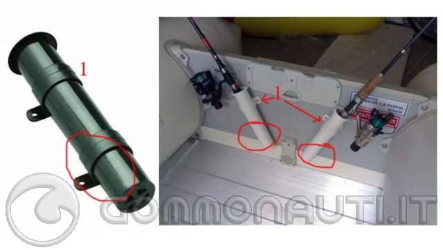 Portacanne per gommone Clearance