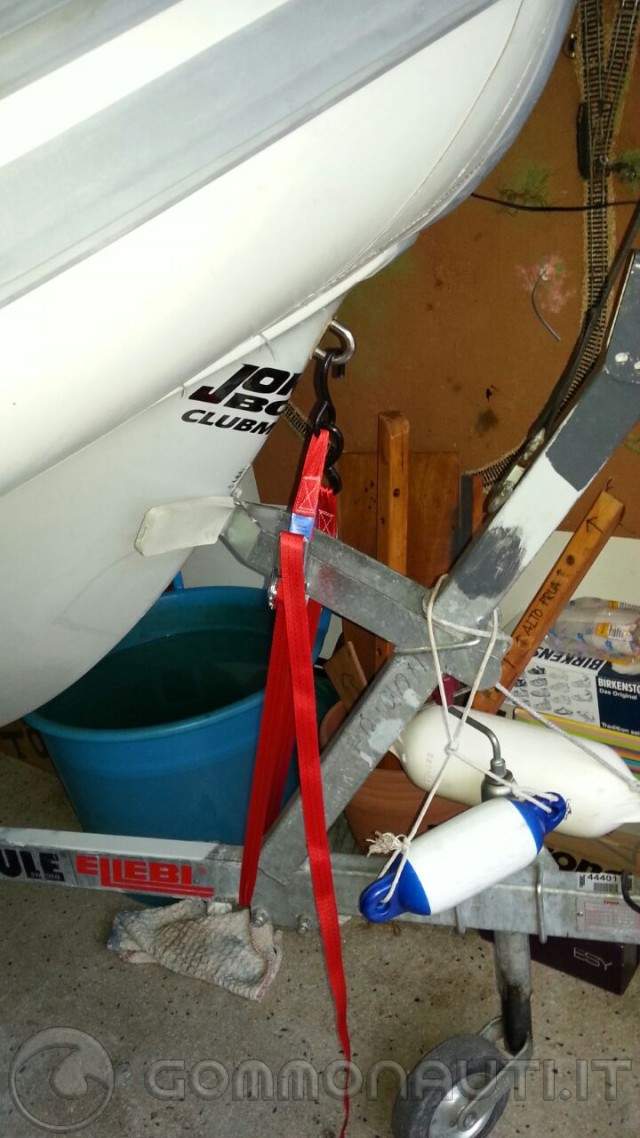 Consiglio fissaggio cinghie sul carrello