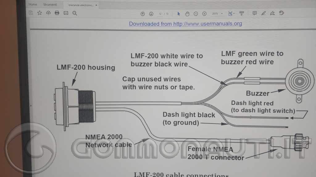 re: Rete NMEA 2000 Lowrance connettori blu