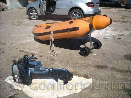 Vendo tender Joker Boat 250 in neoprene/hypalon con Yamaha 6cv 2T corto