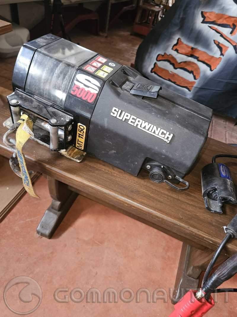 Vendesi verricello Superwinch s5000 anno 2018