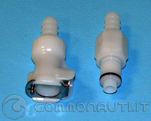 Serbatoio Benzina Barca Con Attacchi Rapid - Connettori Carburante 8mm Per Motori Fuoribordo