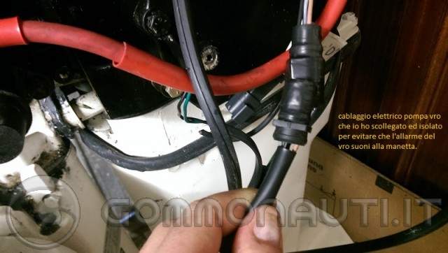installazione pompa ac ed eliminazione miscelatore vro da johnson 737