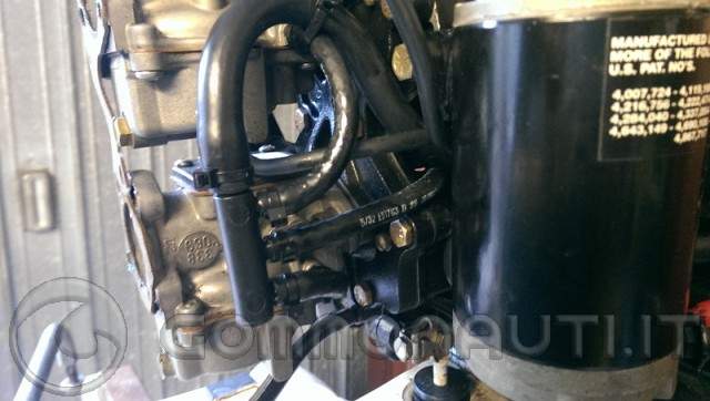 installazione pompa ac ed eliminazione miscelatore vro da johnson 737