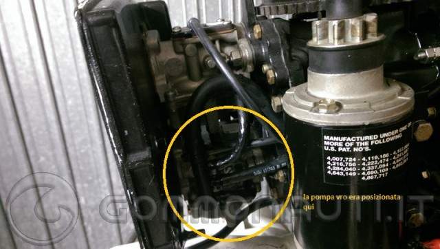 installazione pompa ac ed eliminazione miscelatore vro da johnson 737