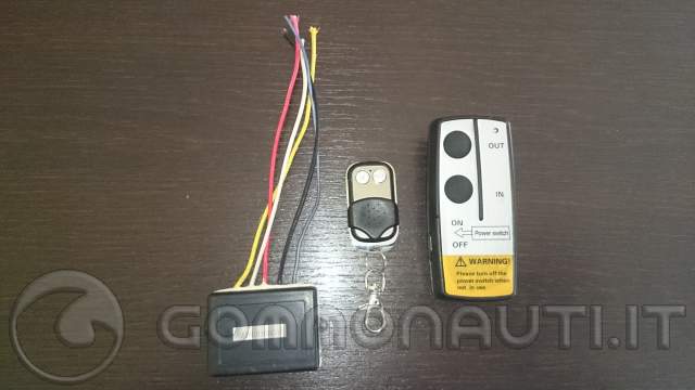 Kit Telecomando Wireless Per Verricello 12V/24V – 2 Telecomandi, Ricevitore, Raggio 23m, Antinterferenza, Per Auto E Montacarichi - 3