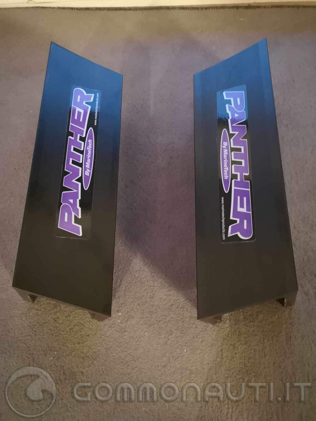 Bracket fisso anodizzato e piastra fuoribordo