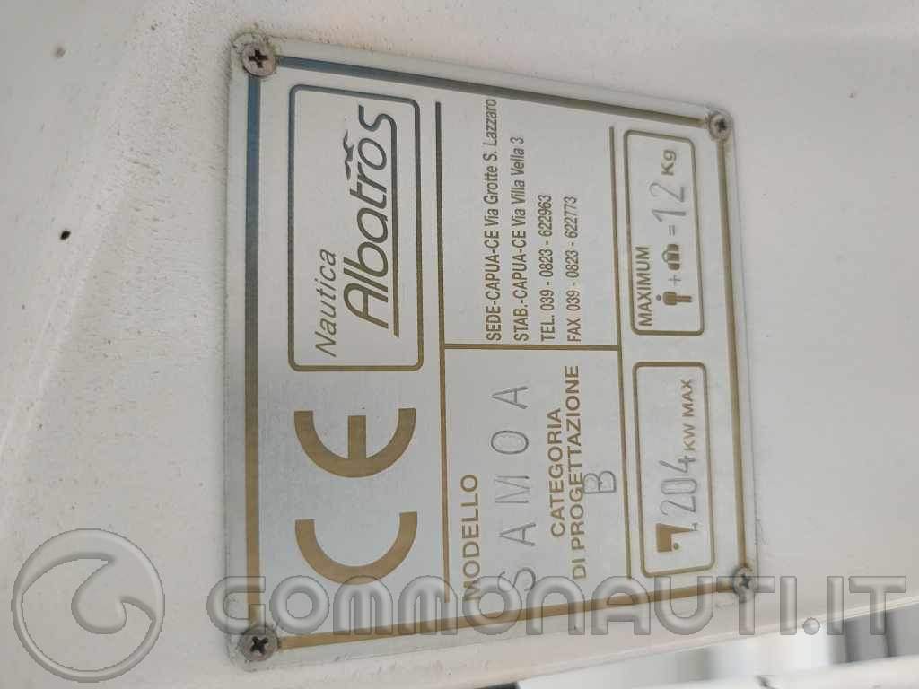 Vendo Albatros Samoa 670 - refit completo - motore Mercruiser 5.0 mpi  efb
