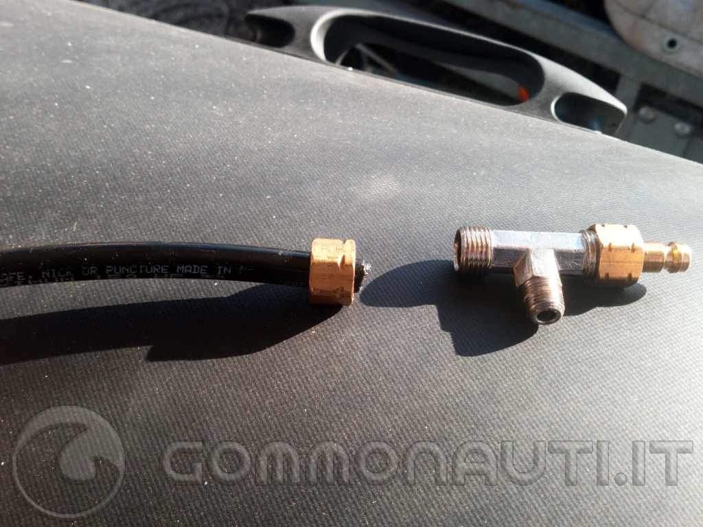 Seastar Dometic HF6004 Orb Kit de Fixation coude 90 degrés SS