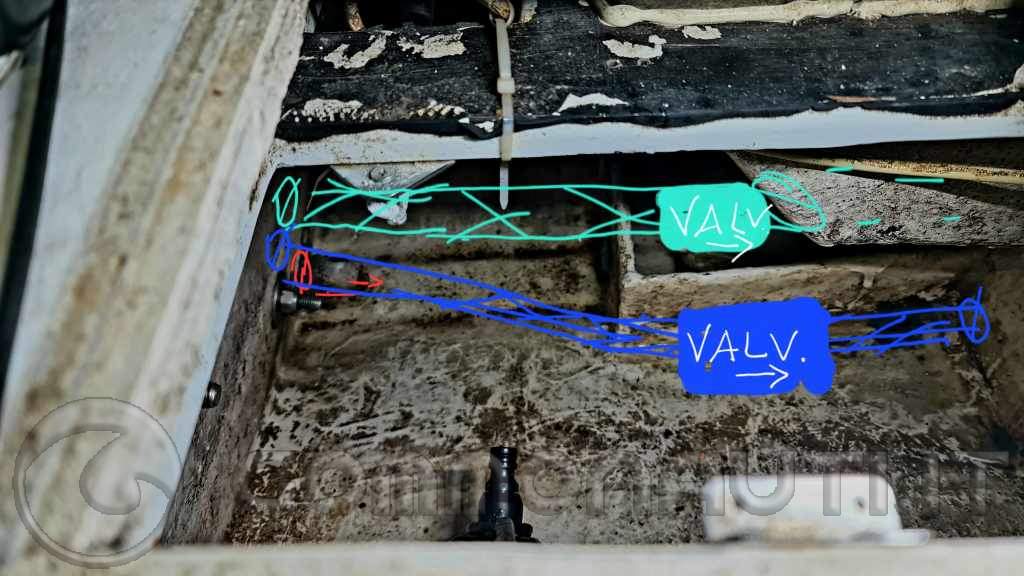 re: Problema ombrinale sotto linea galleggiamento