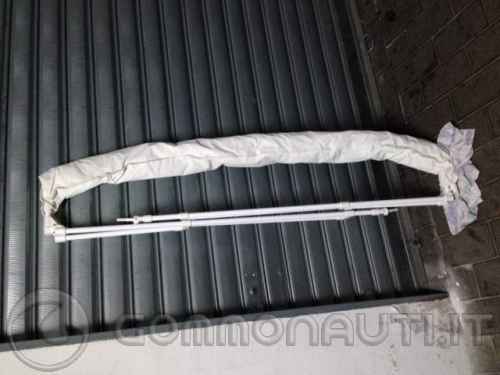 Vendo Tendalino parasole,  3 archi, colore bianco - largh. 170 CM