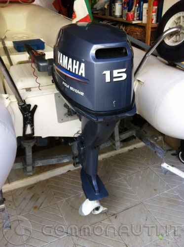 Vendo motore Yamaha 15 hp 4 tempi gambo lungo - Caserta
