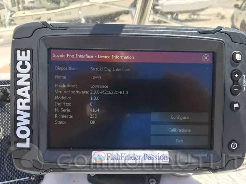 re: Problemi collegamento NMEA Lowrance - Suzuki DF40A
