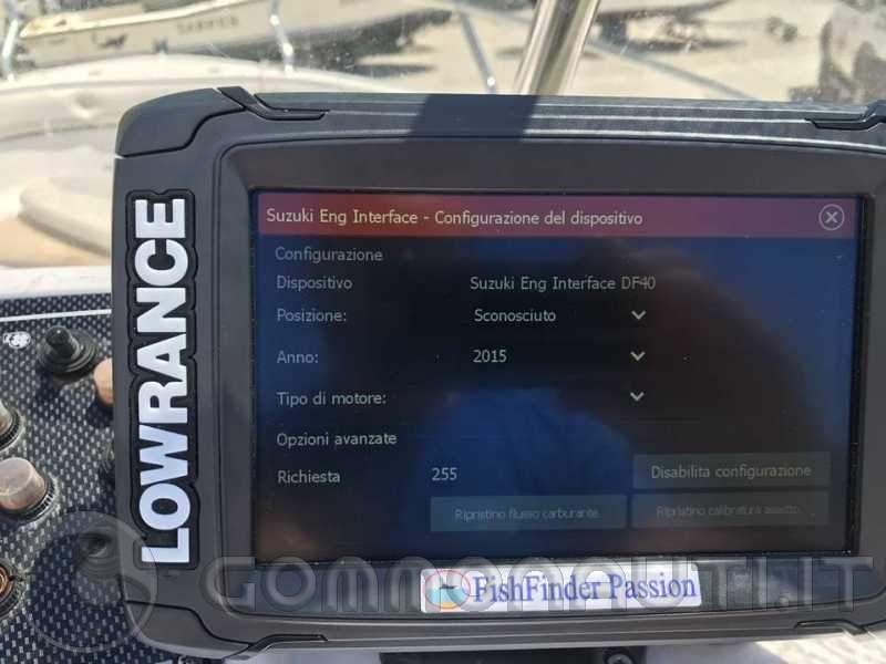 re: Problemi collegamento NMEA Lowrance - Suzuki DF40A