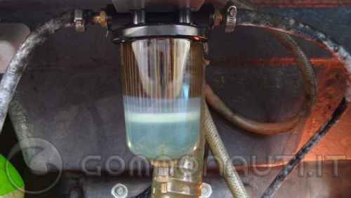 Filtro decantatore benzina (Foto)