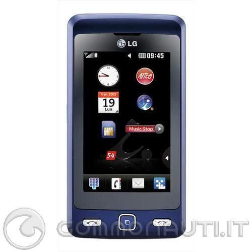 Vendo cellulare touchscreen LG Cookie mod. KP501 blu