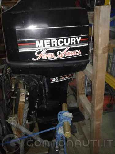 Vendo Mercury Super America 25/40cv gambo lungo volante
